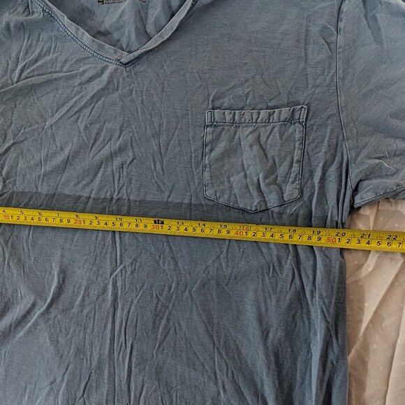 DKNY JEANS BLUE T-SHIRT SIZE XL FRONT POCKET MEN'S UNISEX SHIRT FASHION STYLE - Picture 11 of 16